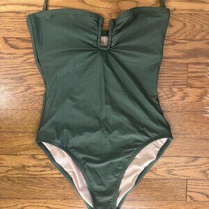J. Crew Halter One-Piece Swimsuit